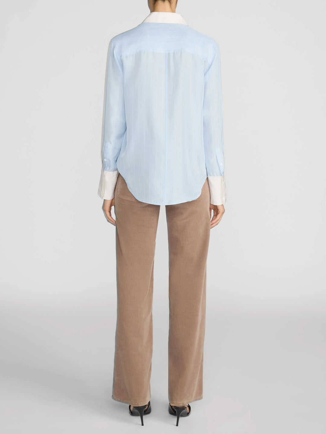 LE SLIM PALAZZO MODERNIST POCKET CORDUROY
