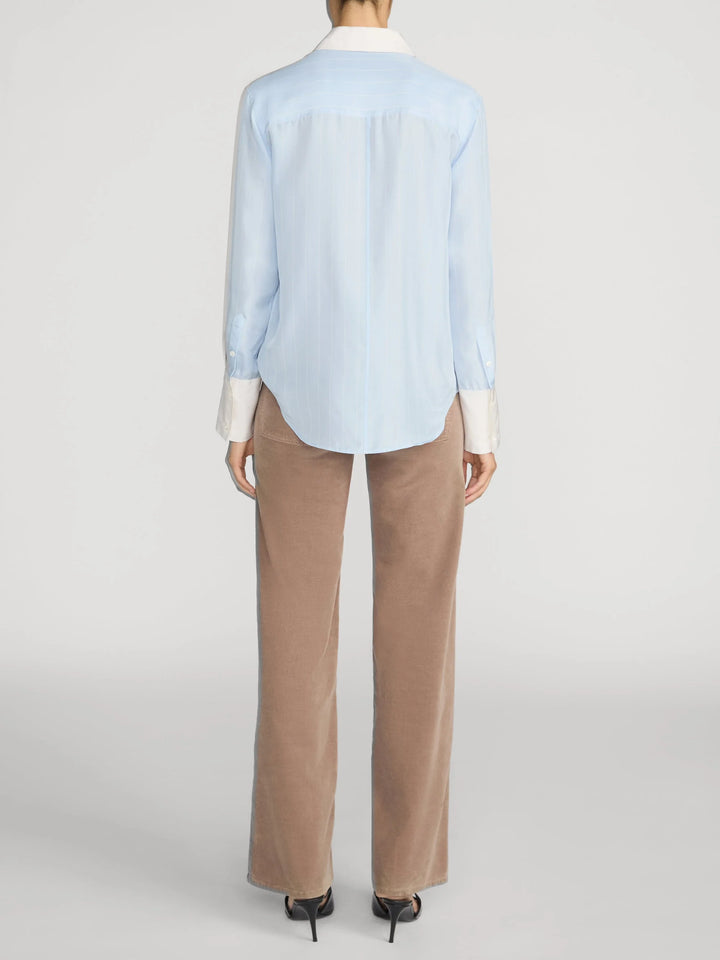 LE SLIM PALAZZO MODERNIST POCKET CORDUROY