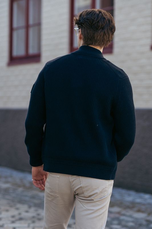 Brenton Zip Cardigan