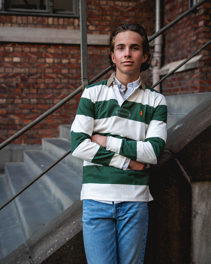 Knit-Rugby-Pullover