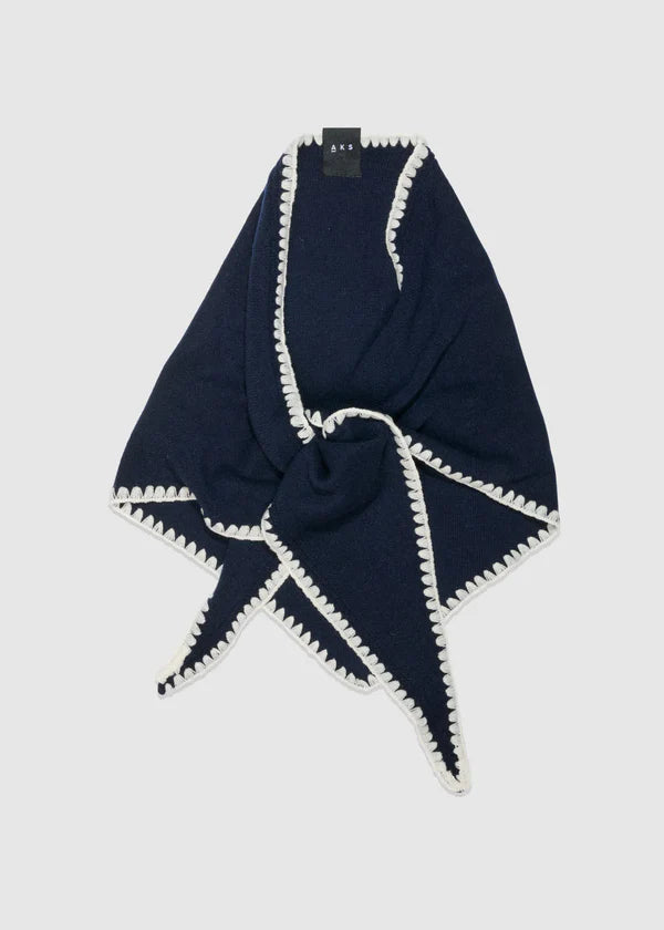 Mina Stitched Merino Scarf
