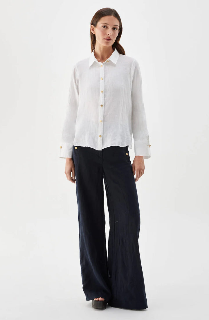 NENNE linen blouse