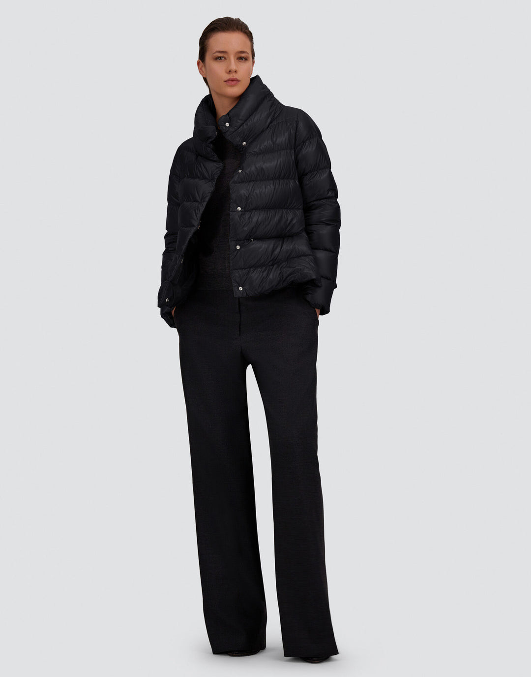 PIUMINO NYLON ULTRALIGHT DETTAGLI MONOGRAM HDM