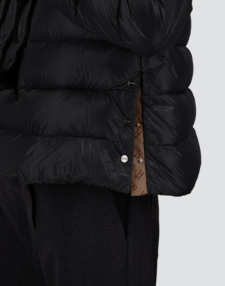 PIUMINO NYLON ULTRALIGHT DETTAGLI MONOGRAM HDM