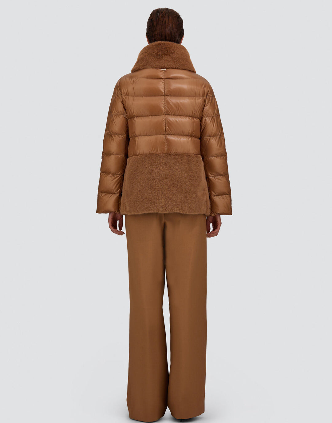 PIUMINO NYLON ULTRALIGHT + ALTERNATIVE FUR HD