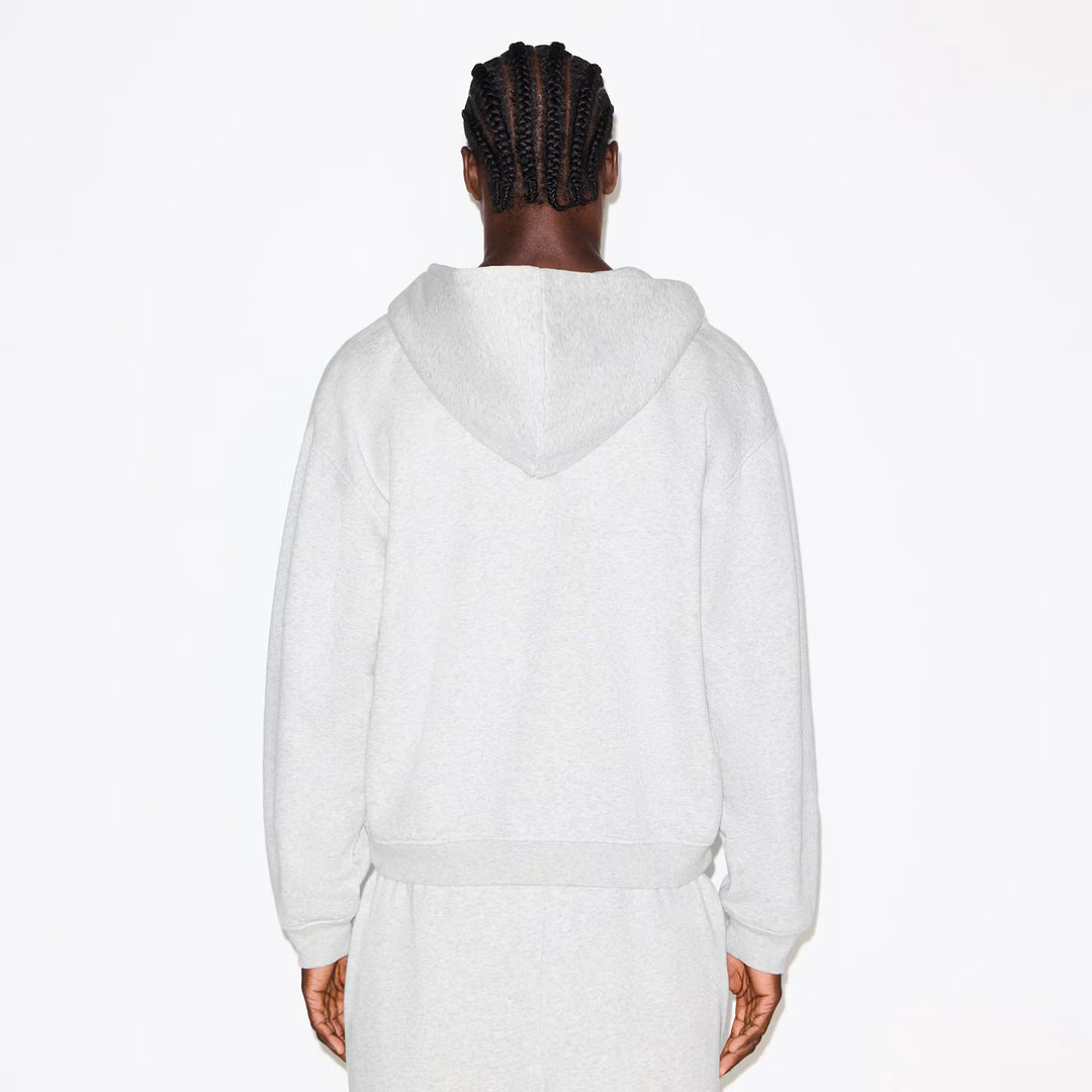FLEECE LOUNGE RELAXED ZIP UP HOODIE