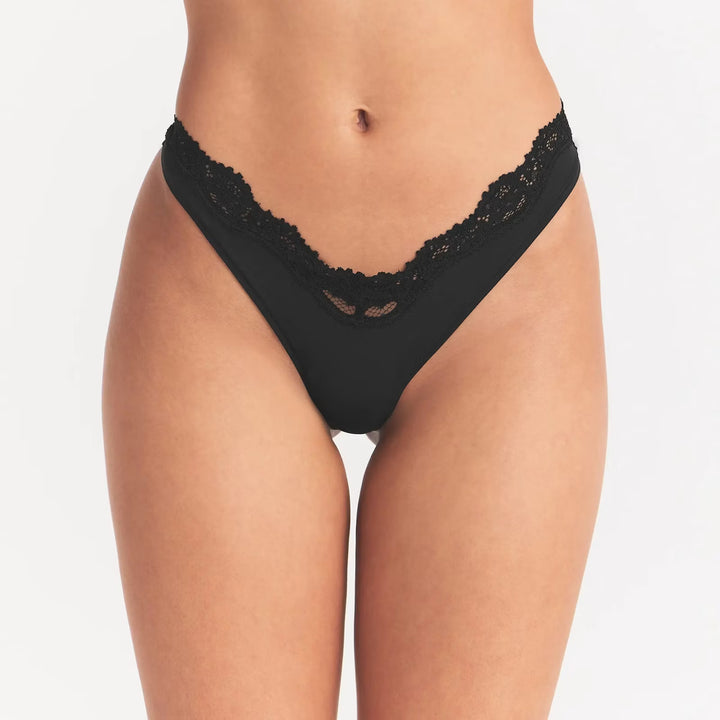 FITS EVERYBODY LACE DIPPED THONG