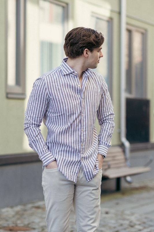 CAMICIA MISTO LINO