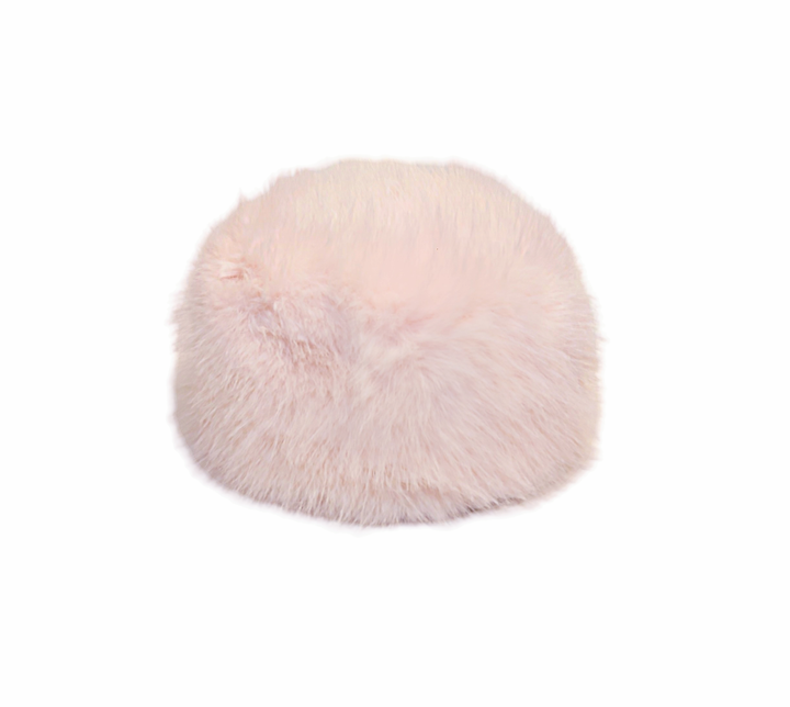 Exclusive Isabella Fuskepels Hatt Lys Rosa