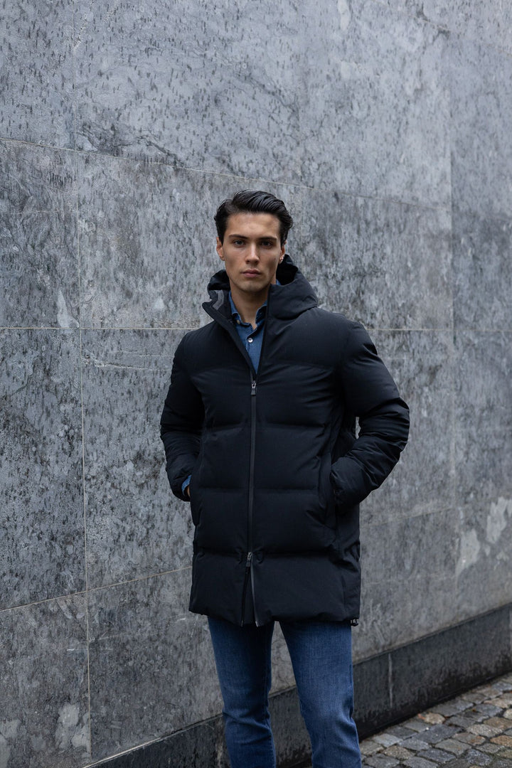 Men`s Woven Half Coat