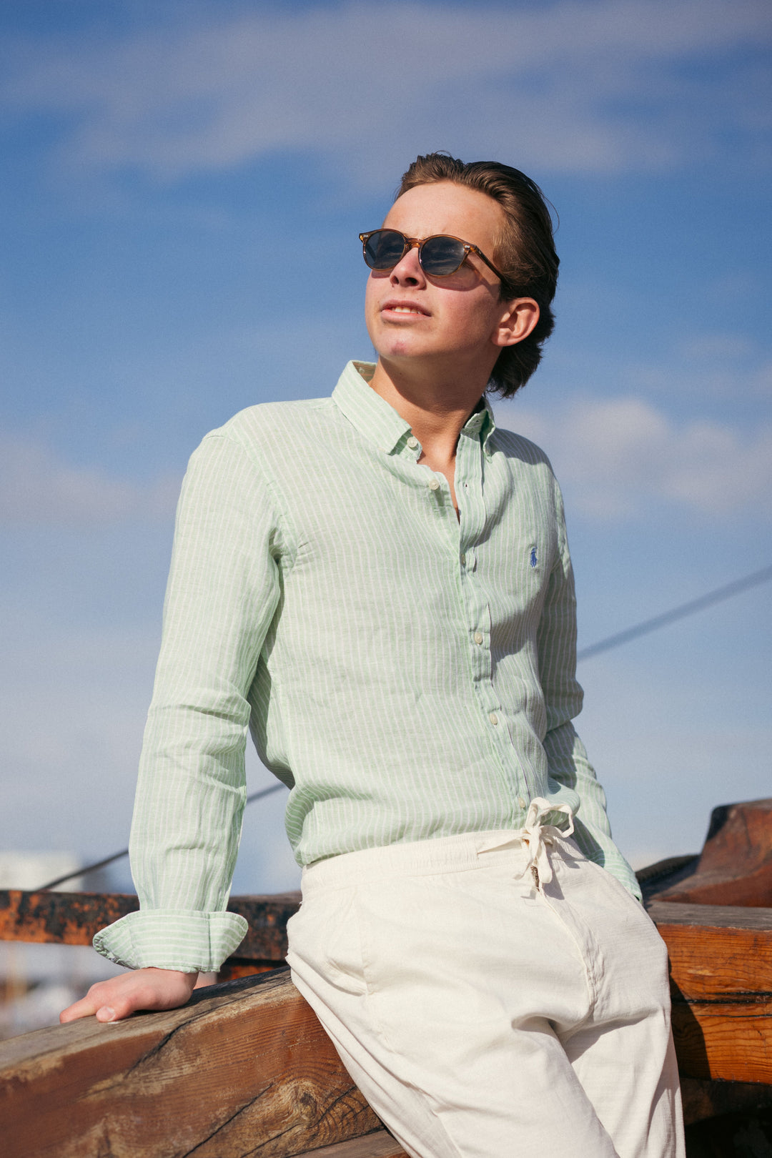 WOVEN-SPORT SHIRT-SHIRT
