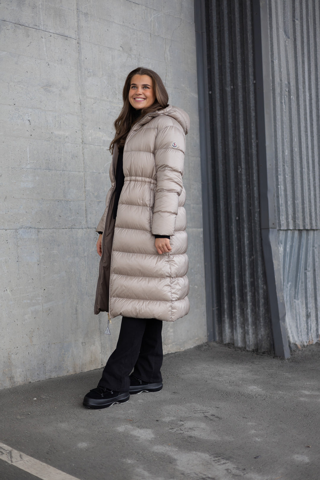 MONCLER BOULOGNE LONG COAT