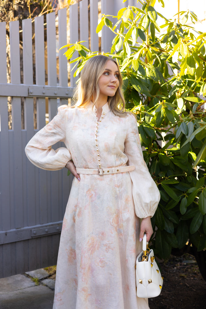 Crush Buttoned Midi Dress