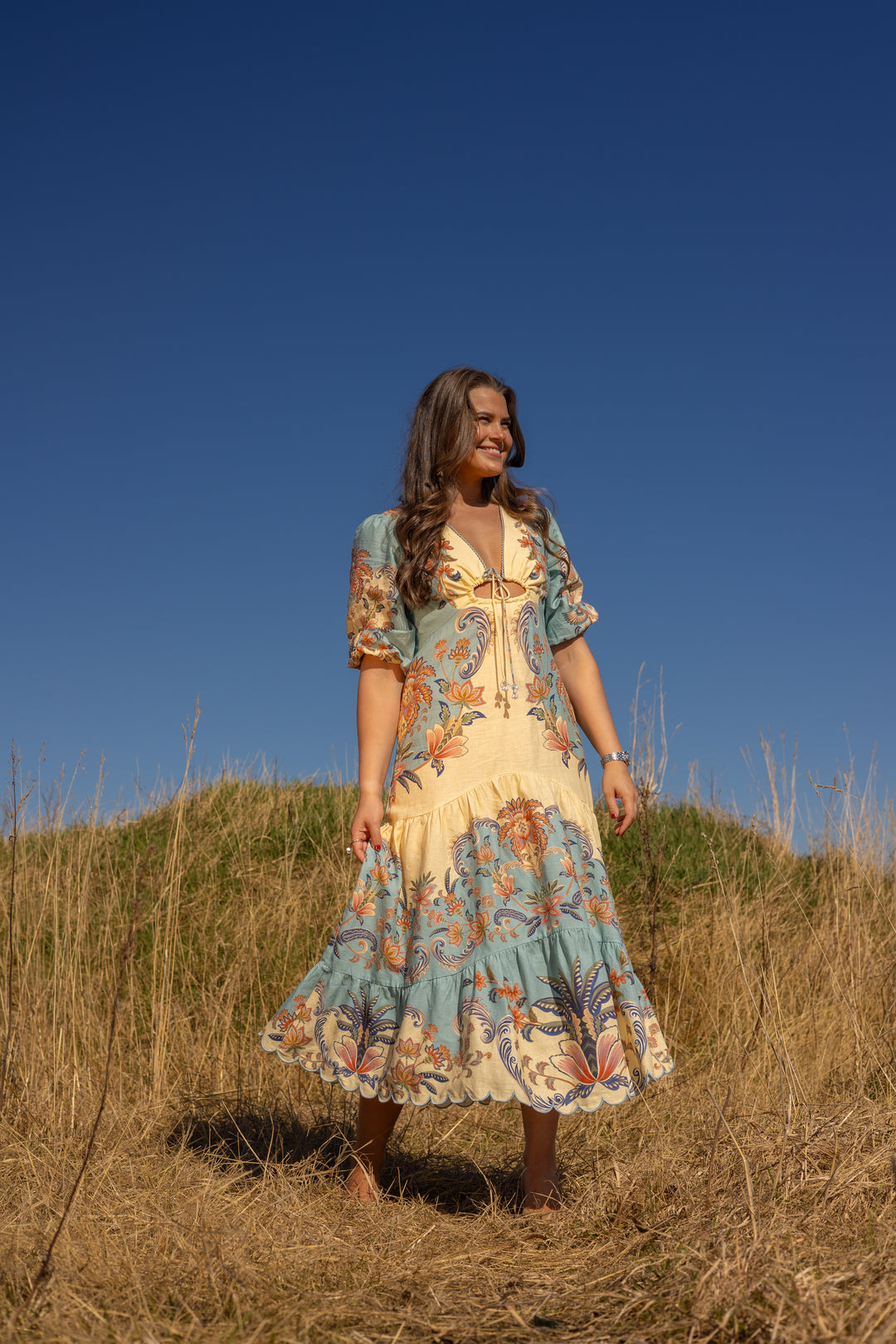 BOHO BEAUTY BUTTER MAXI DRESS