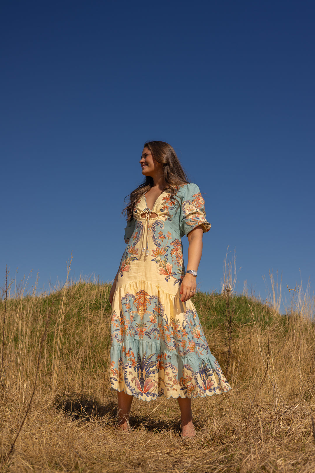 BOHO BEAUTY BUTTER MAXI DRESS