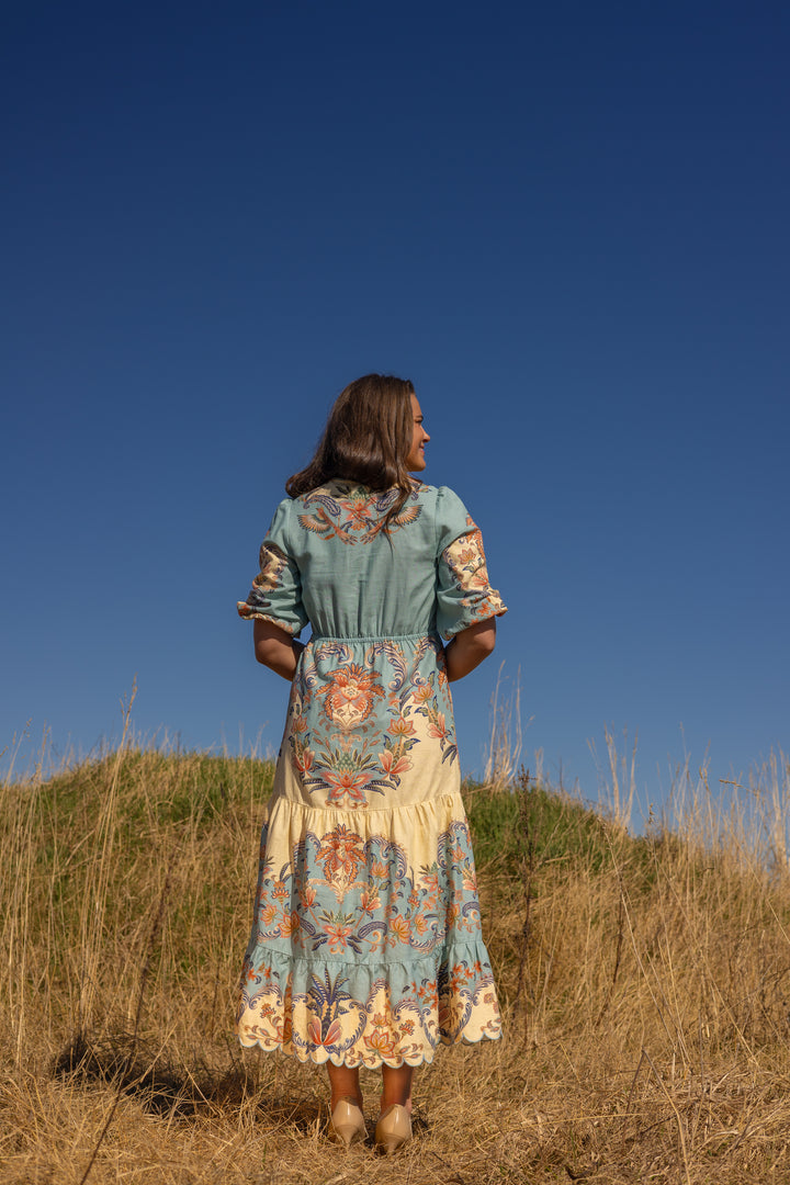 BOHO BEAUTY BUTTER MAXI DRESS