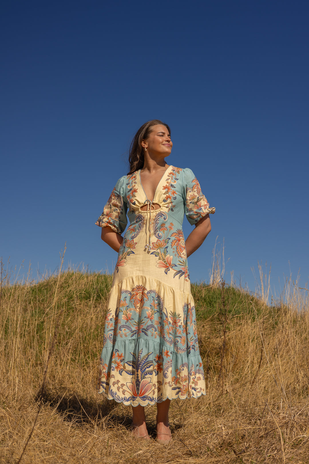 BOHO BEAUTY BUTTER MAXI DRESS