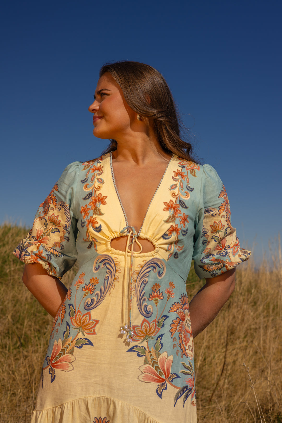 BOHO BEAUTY BUTTER MAXI DRESS