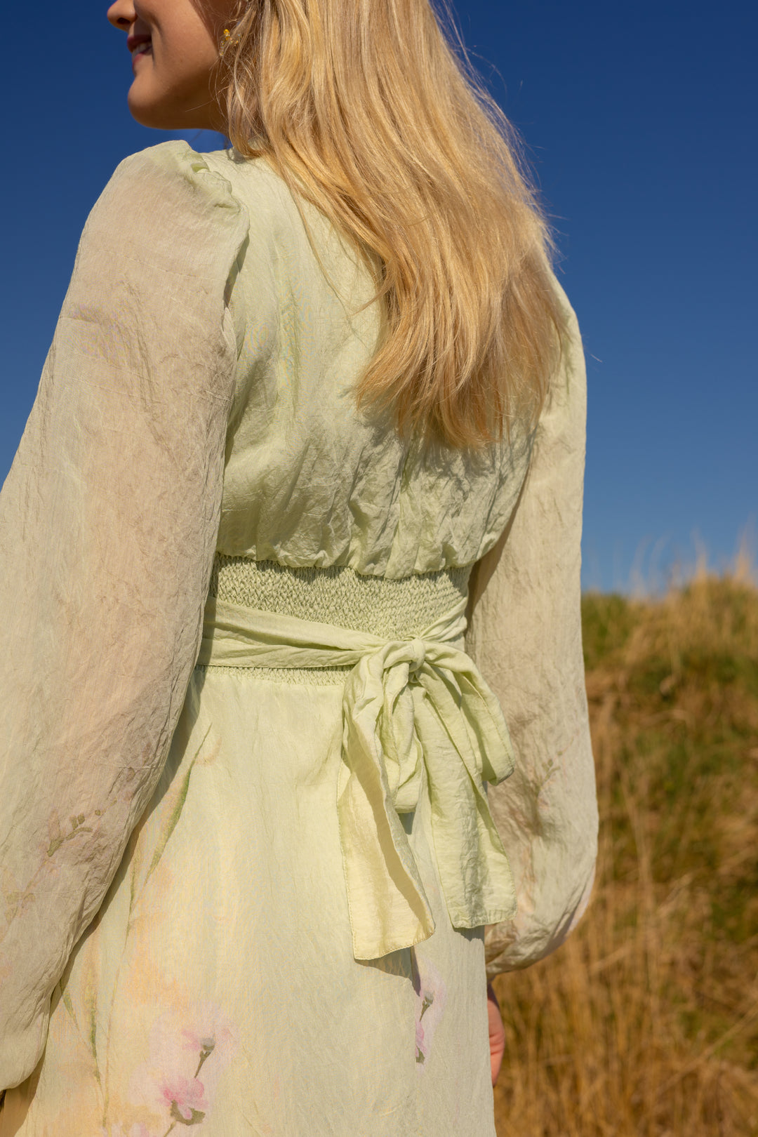 Viscose V-Neck Dress