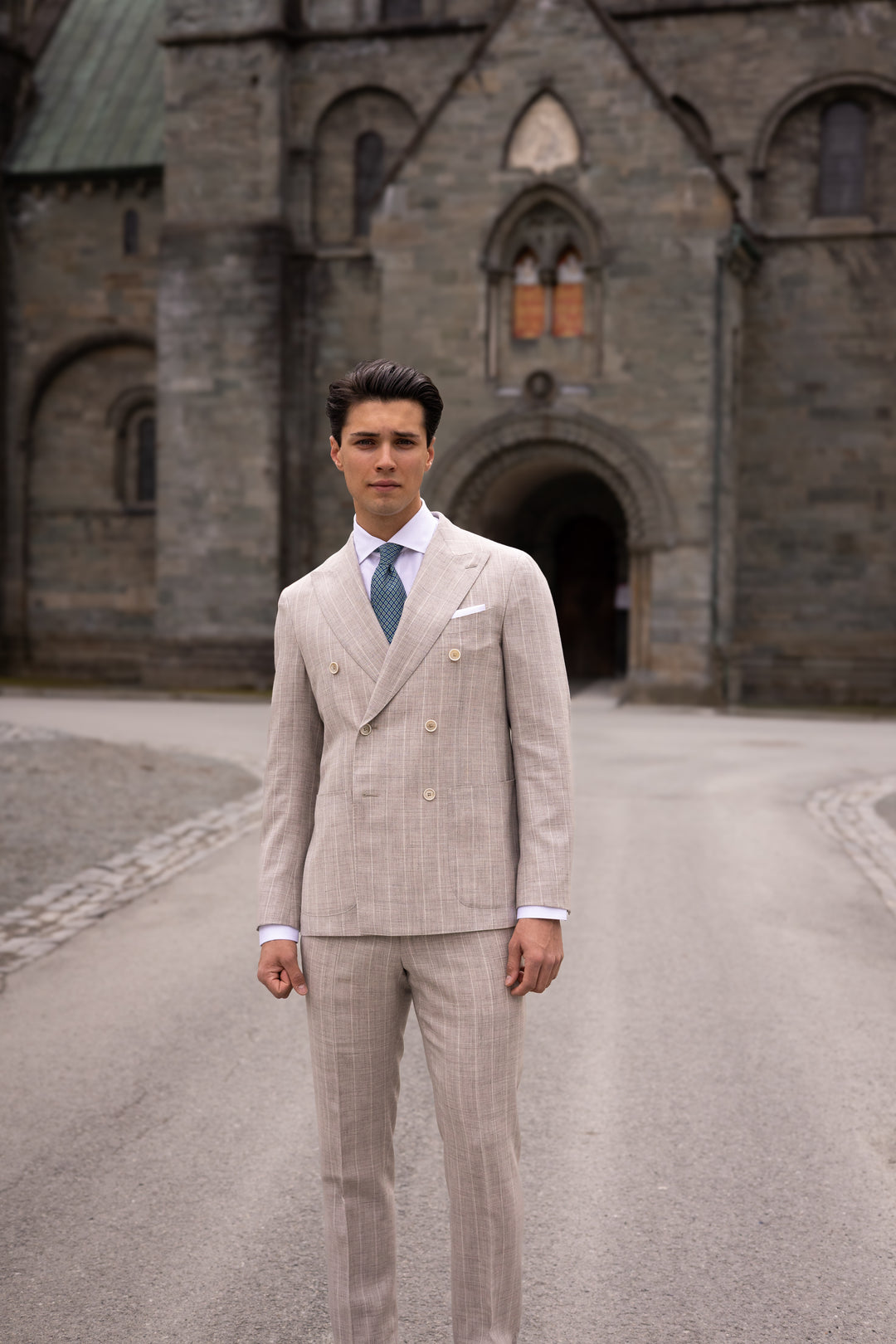 Suit DB patched pockets