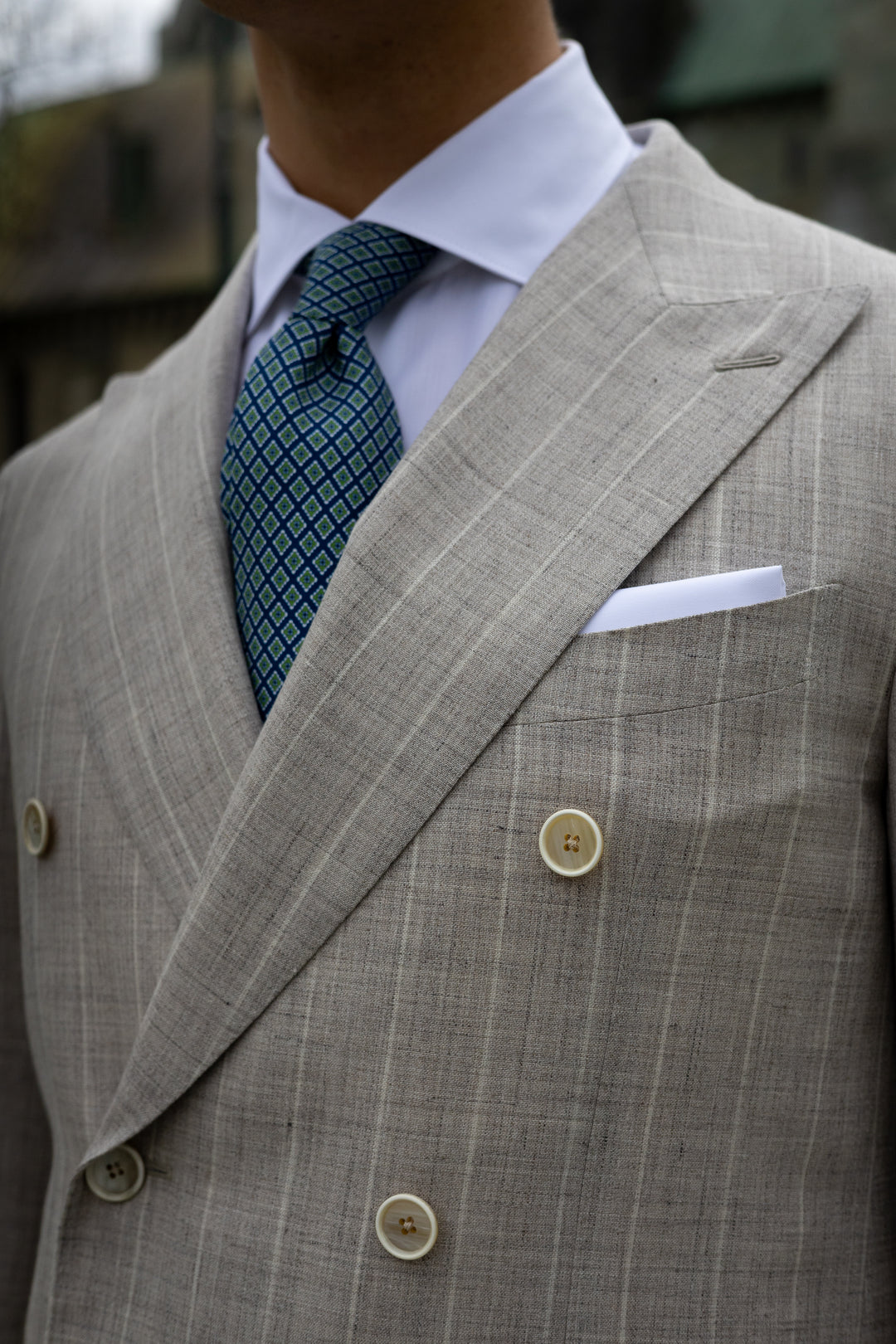 Suit DB patched pockets