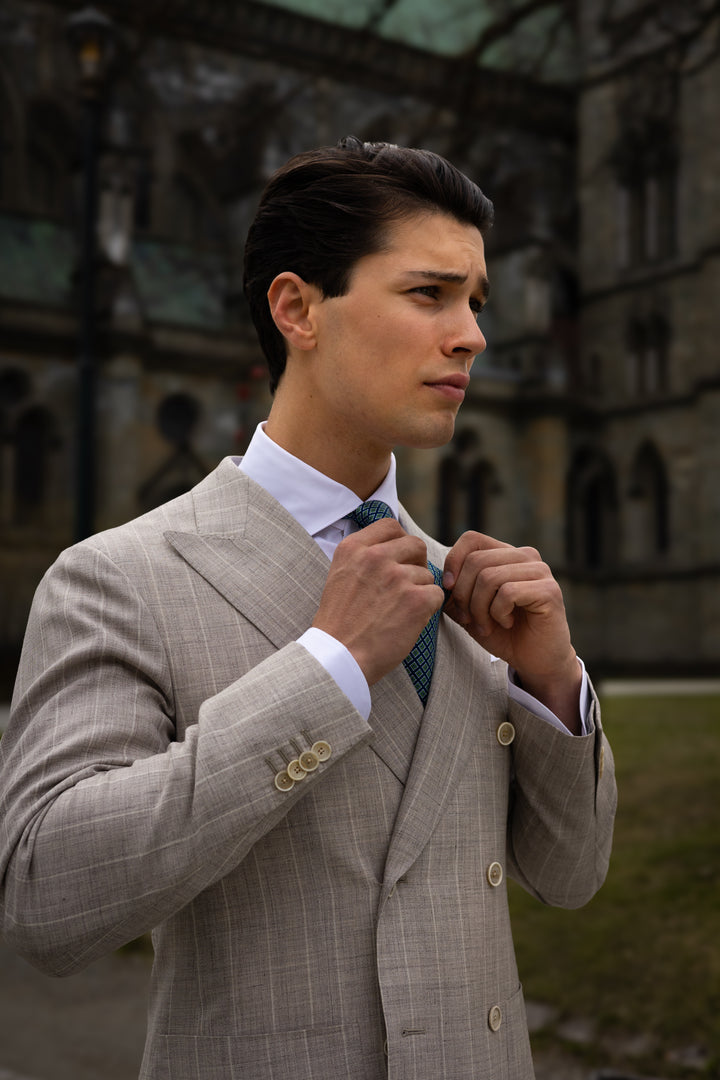 Suit DB patched pockets