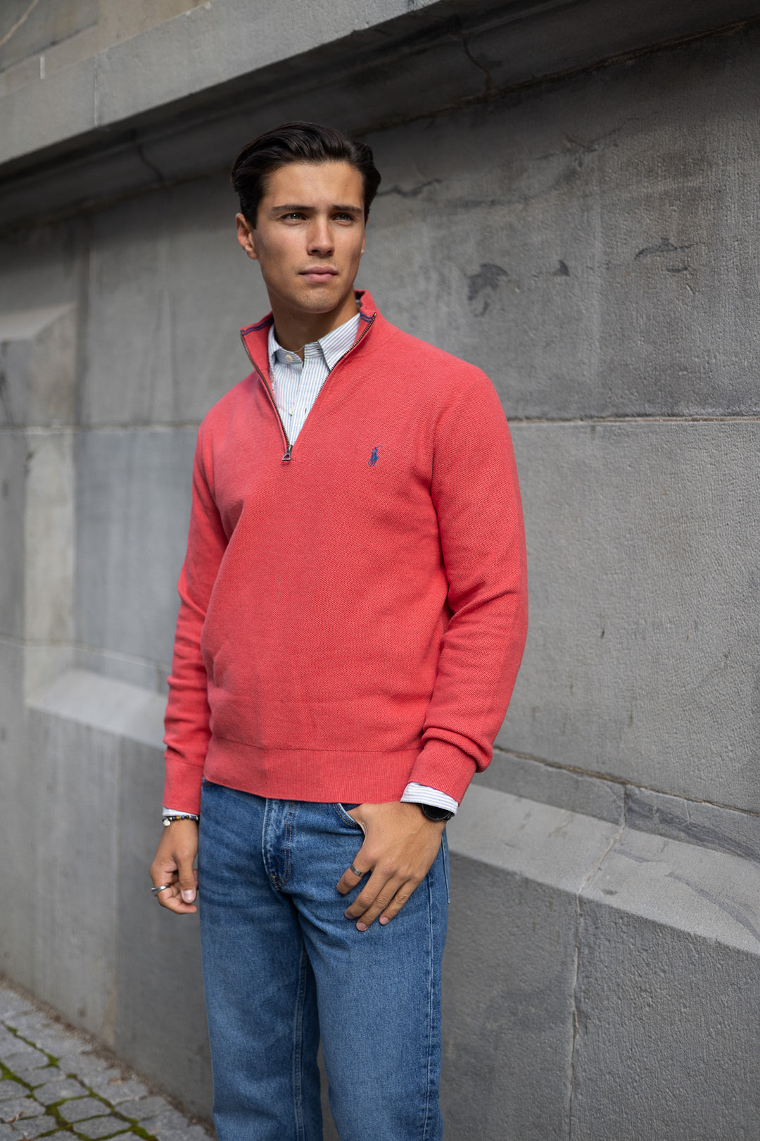 POLO RALPH LAUREN LS HZ-LONG SLEEVE-PULLOVER