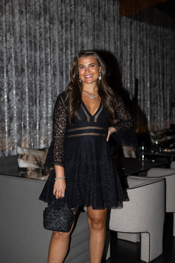 Millie lace mini dress