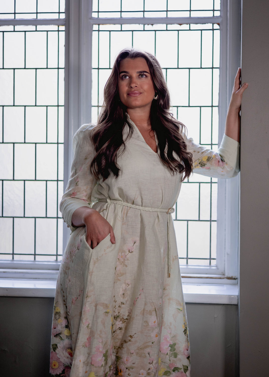 Linen Shift Dress