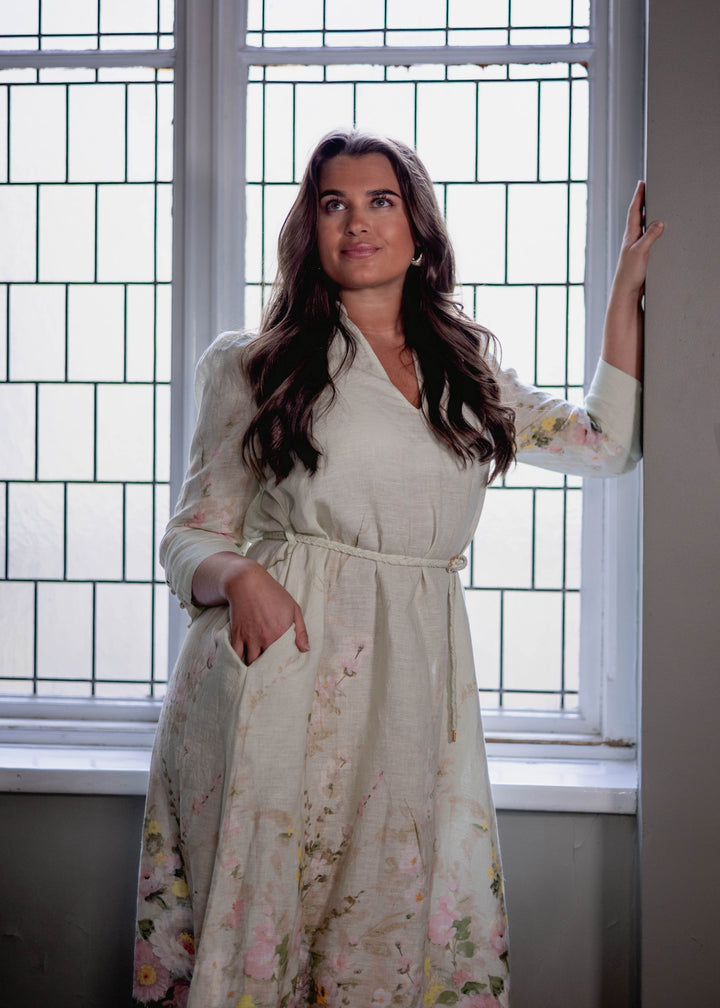 Linen Shift Dress