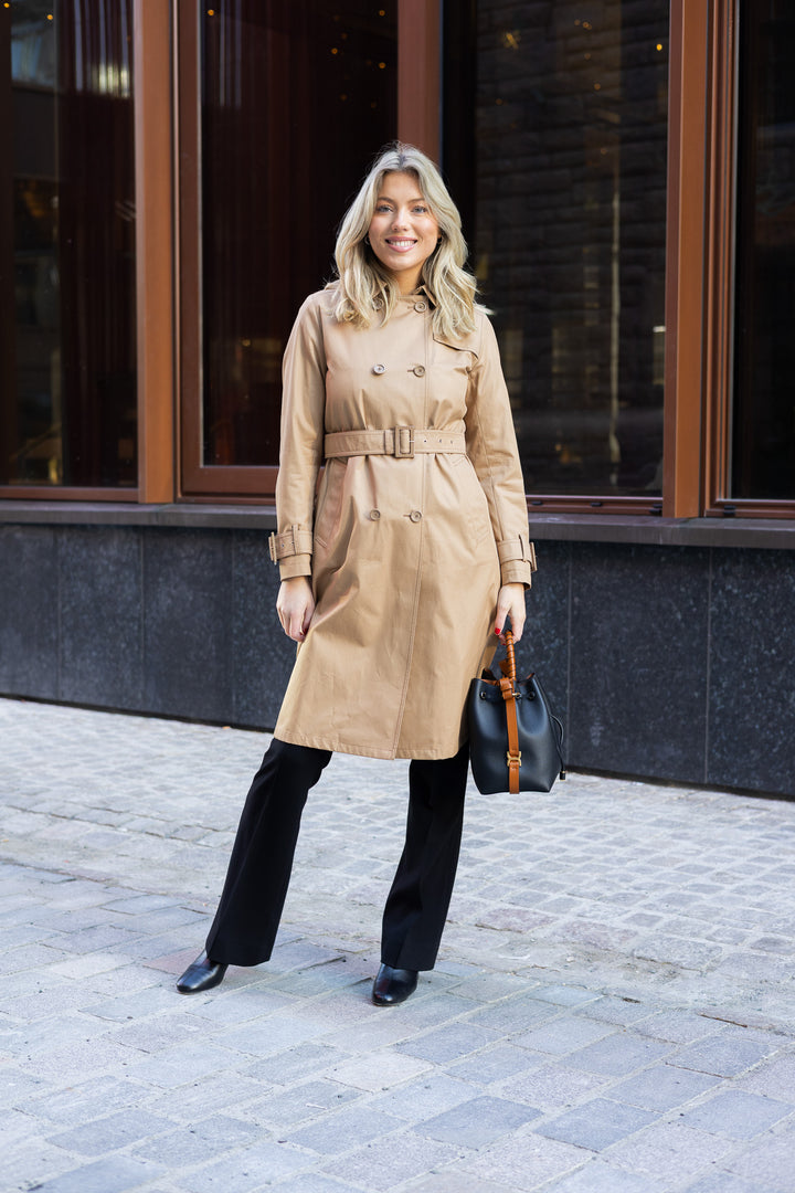 Woman`s Woven Raincoat