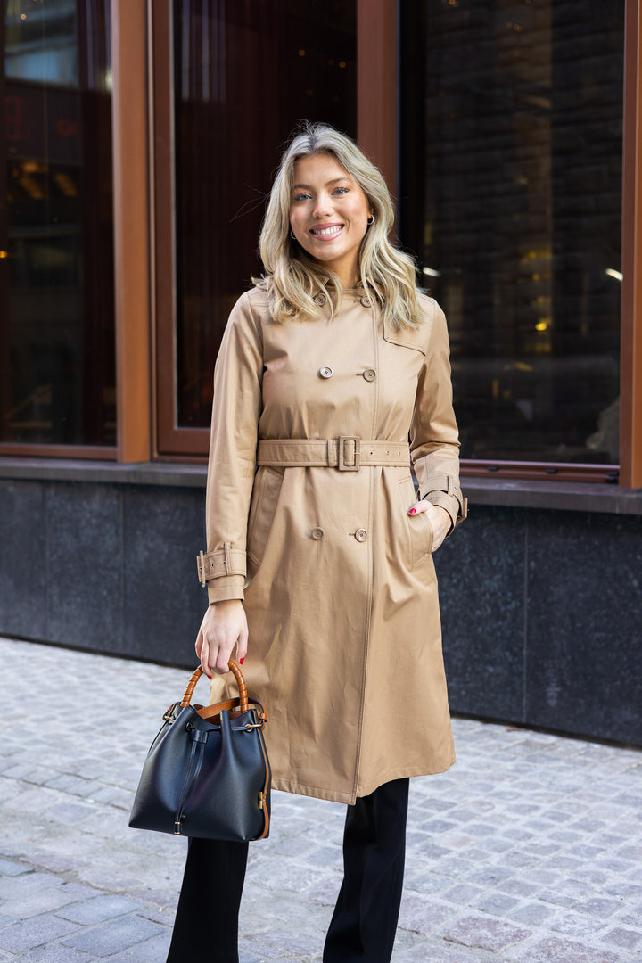 Woman`s Woven Raincoat