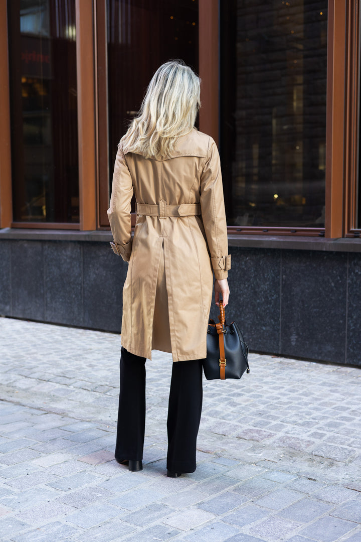 Woman`s Woven Raincoat
