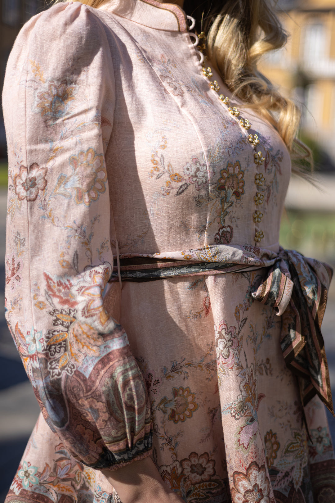 Alchemy Button Mini Dress