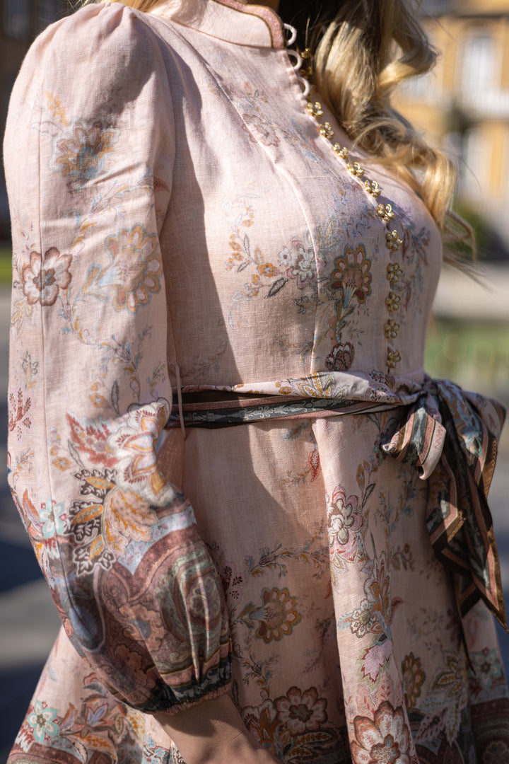 Alchemy Button Mini Dress