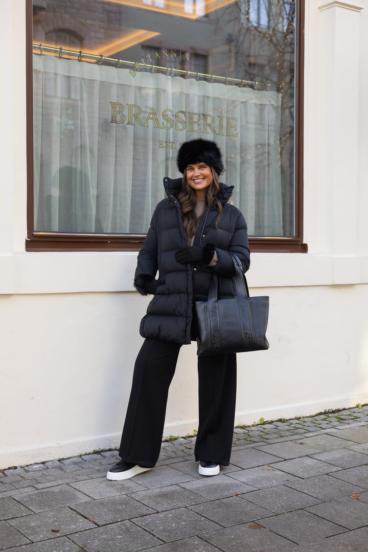 Woman`s Woven Half Coat