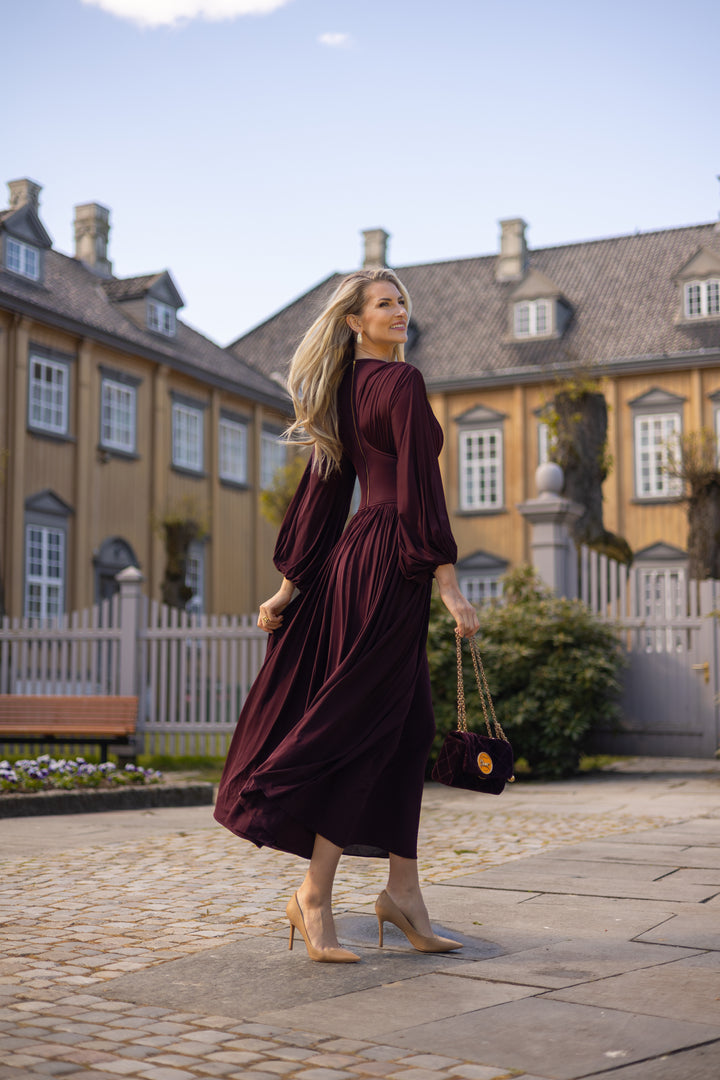 Luna Billow Maxi Dress