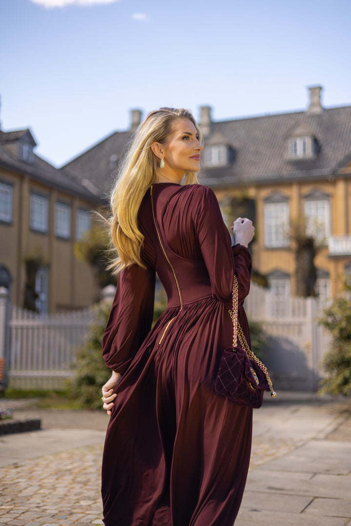 Luna Billow Maxi Dress