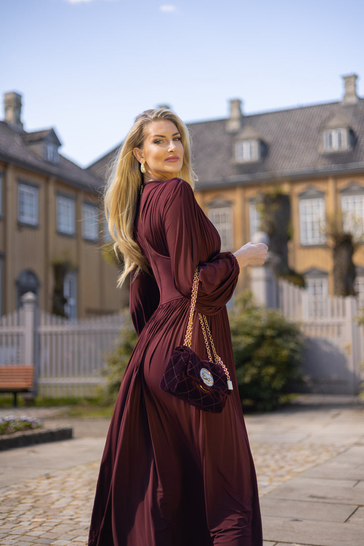 Luna Billow Maxi Dress