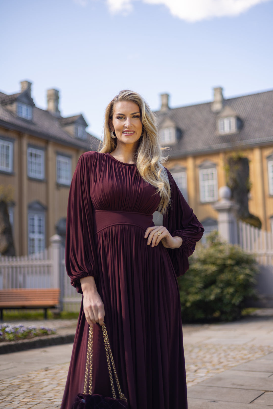 Luna Billow Maxi Dress