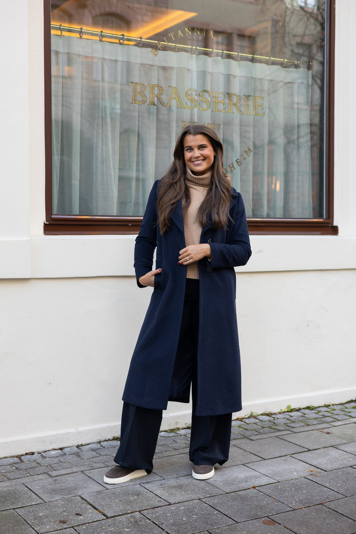 Cashmere Coat W - Clareta Long