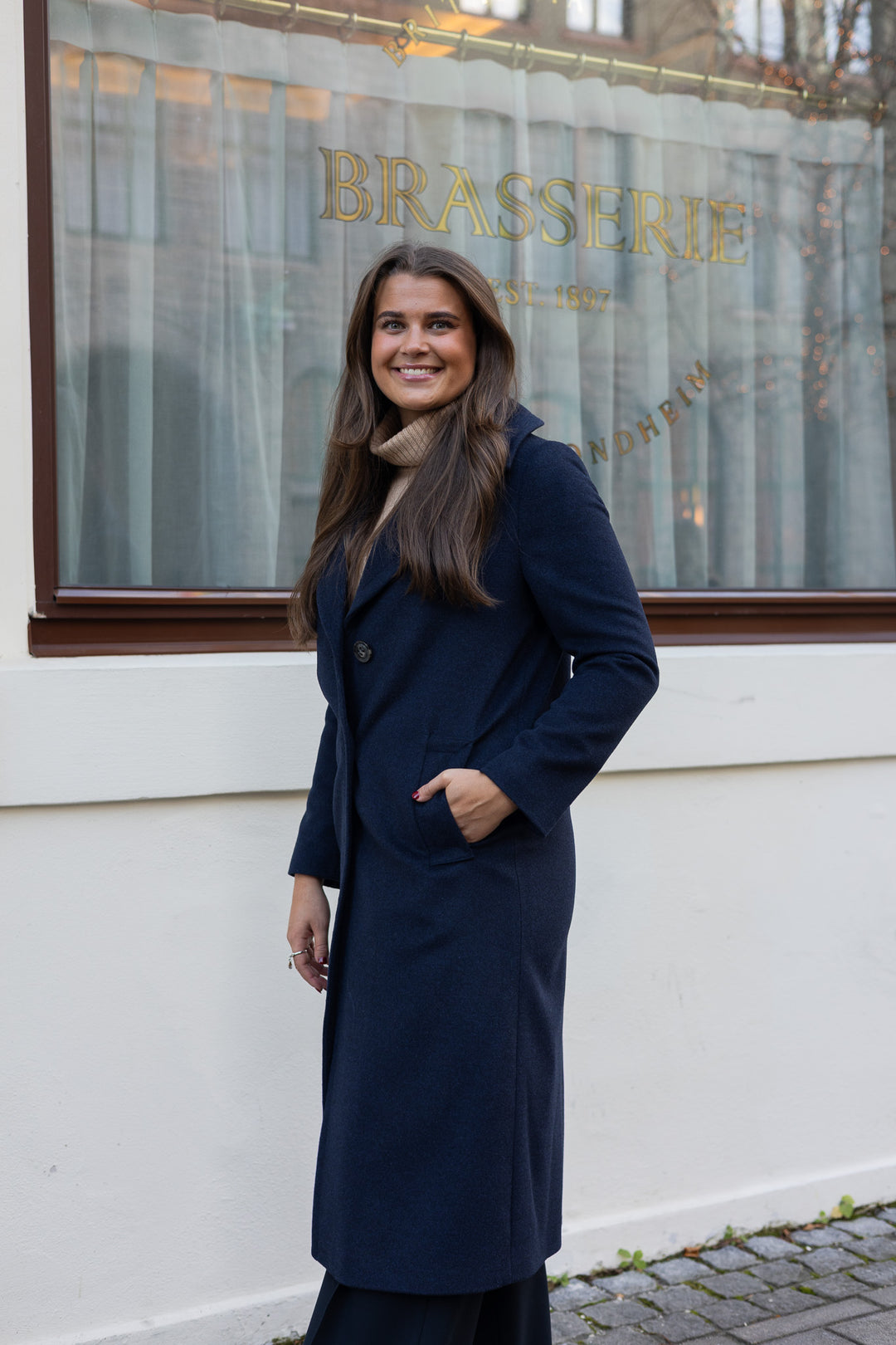 Cashmere Coat W - Clareta Long