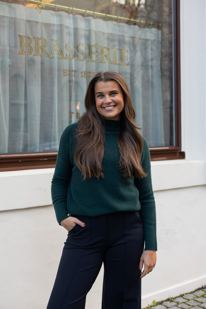 BOILED FUNNEL NK PULLOVER