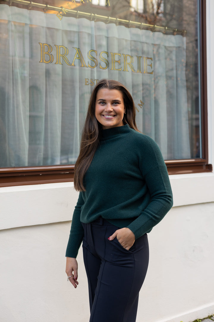 BOILED FUNNEL NK PULLOVER