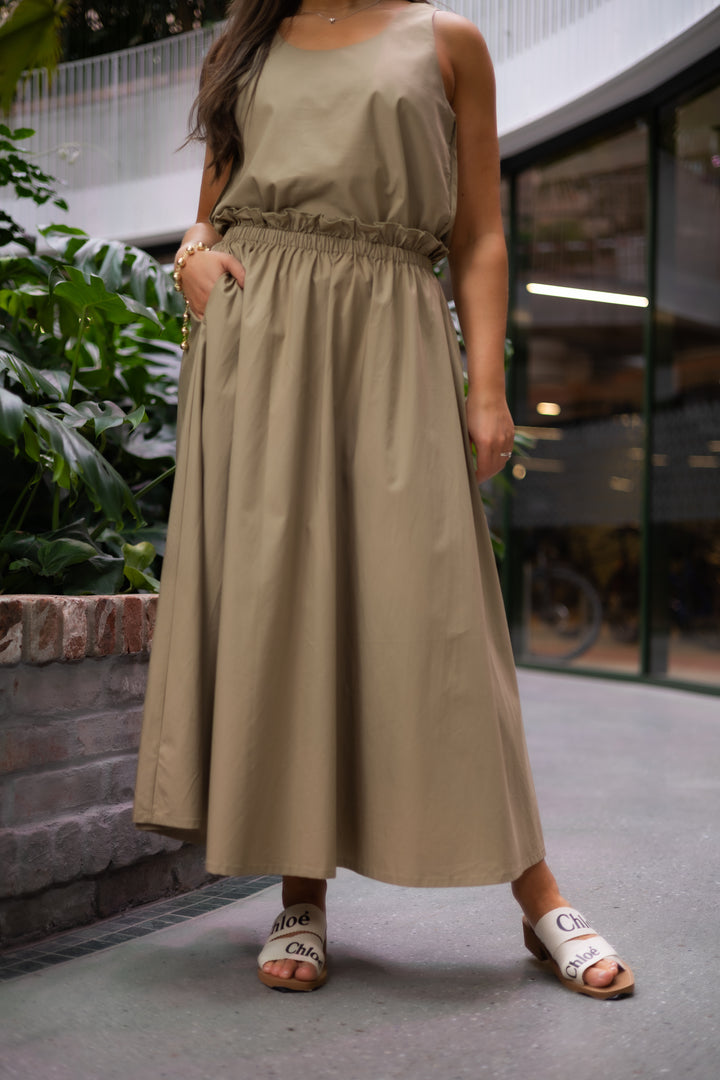 Daija Poplin Skirt