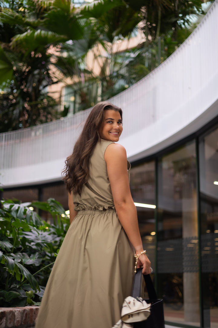 Daija Poplin Skirt