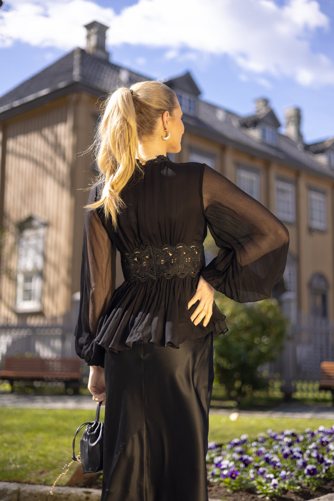 Luna Peplum Blouse