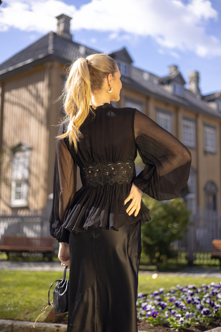 Luna Peplum Blouse