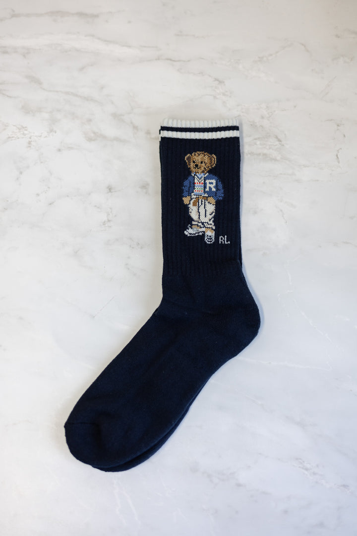 POLO RALPH LAUREN BEAR CREW SOCKS