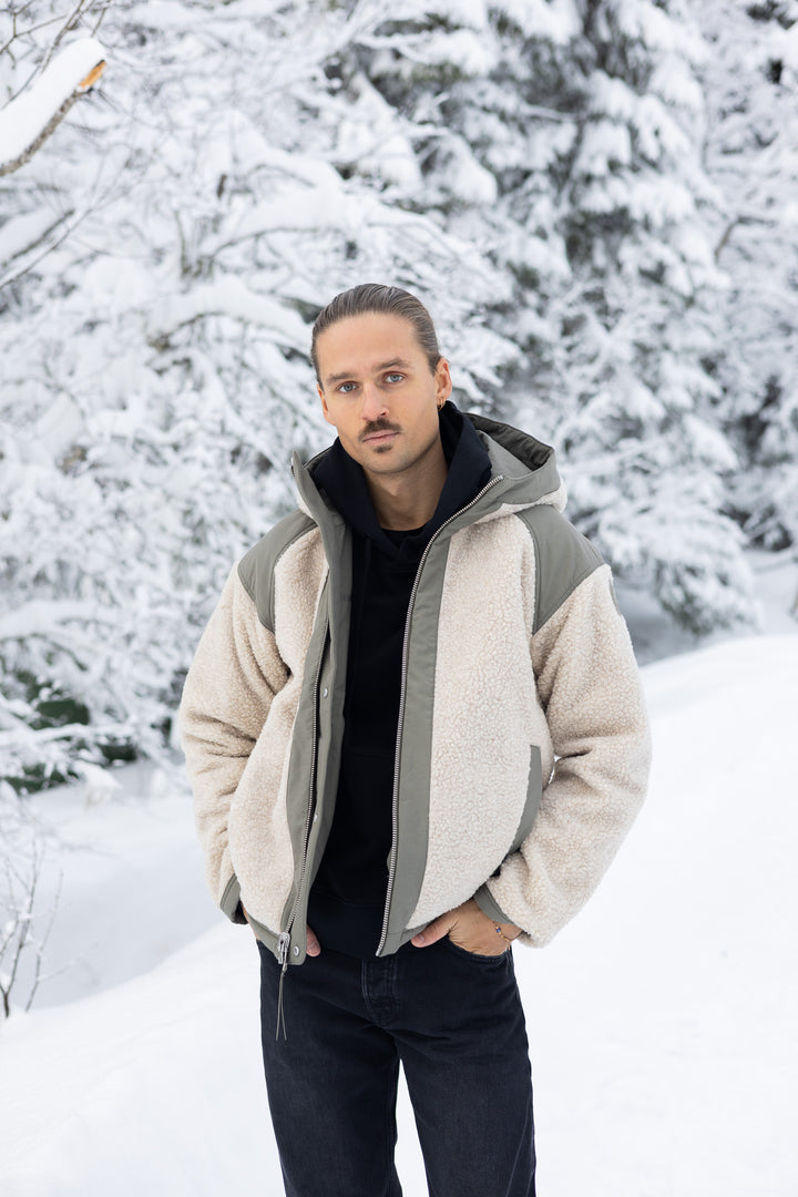 Alberni Reversible Fleece Bomber